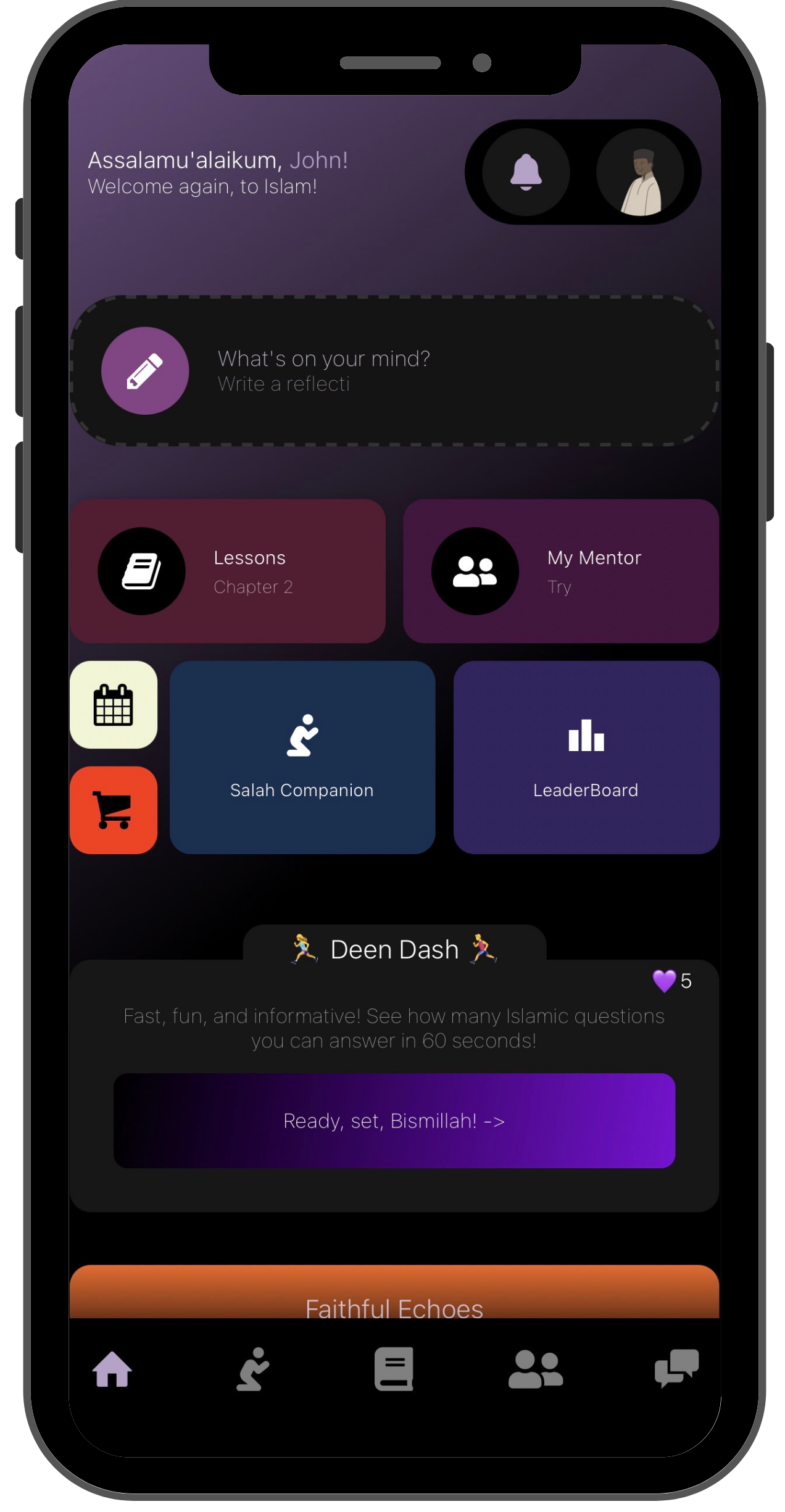 Revert Companion dashboard